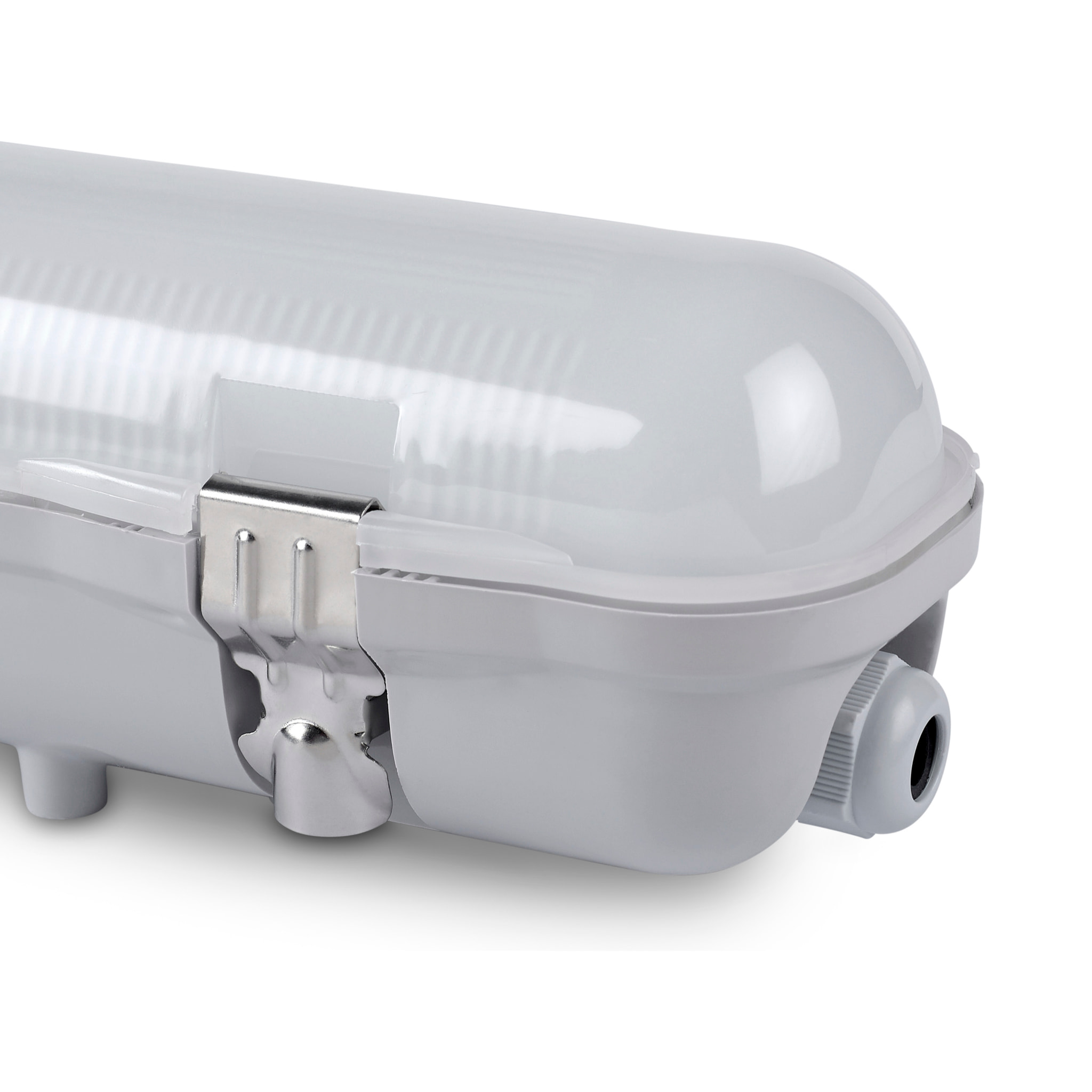 LEDS C4 Plafon Ip65 Solid 1260Mm Led 17,5W 4000K Gris 1835Lm