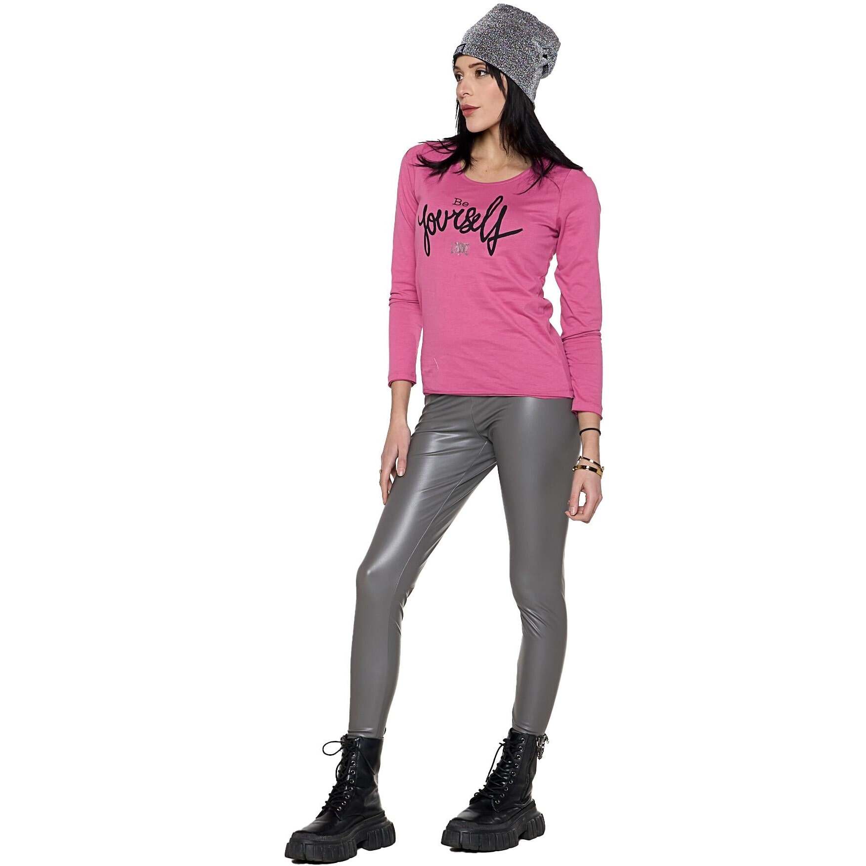 Leggings da donna in similpelle "Pearl"