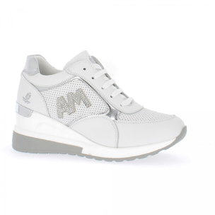 Armata di Mare Scarpe Donna Sneakers Casual con la Zeppa AMD P22H071 White