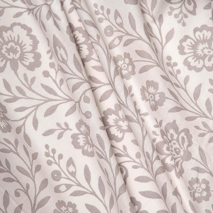 Set di lenzuola di cotone 100% sufi grigio chiaro