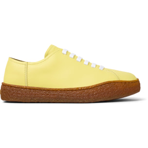 Zapatillas - CAMPER Peu Terreno - Amarillo - Cuero liso