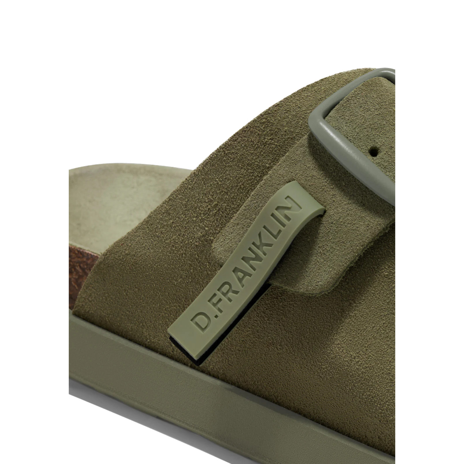 Sandalias Vibe Caqui Oscuro