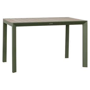 Table de jardin 4 places Evasion beige lin/laurier