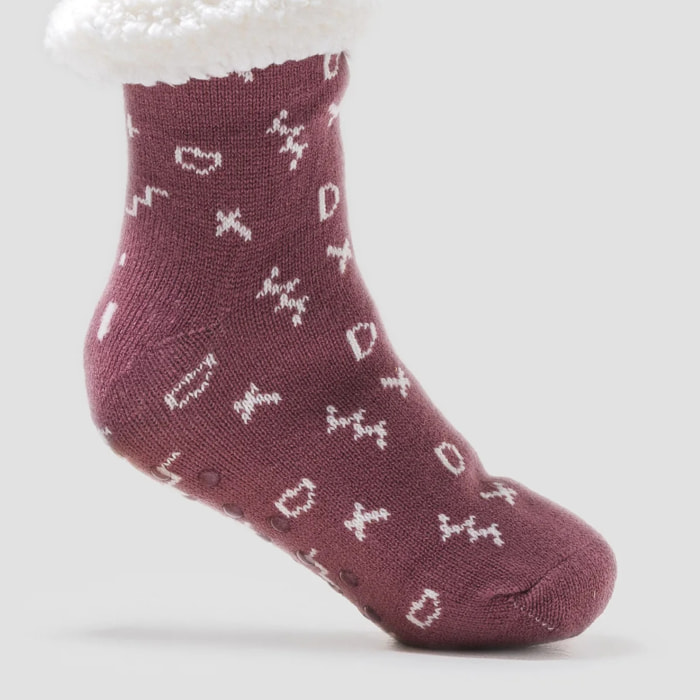 Calcetines mujer Mimi Berenjena