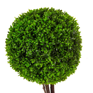 Pianta artificiale Vacchetti in plastica bosso cm h90