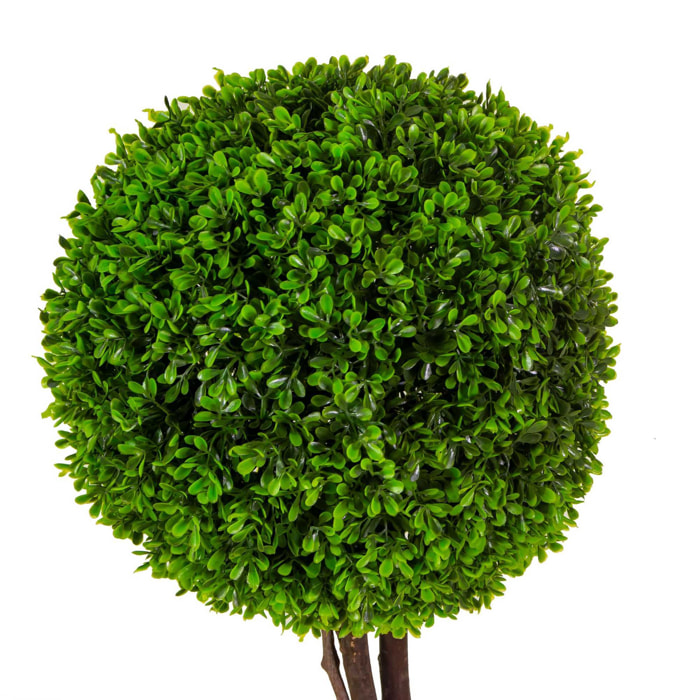 Pianta artificiale Vacchetti in plastica bosso cm h90