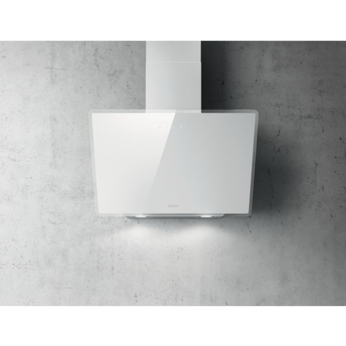 Hotte décorative murale inclinée ELICA SHIRE WH/A/90