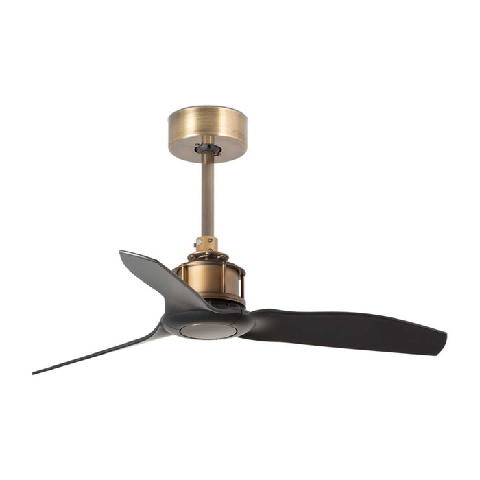 JUST FAN XS Ventilateur or vieilli/noir 81cm