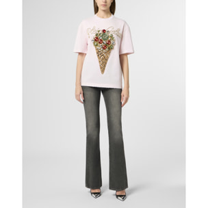 PHILIPP PLEIN Washed Man Fit T-Shirt Gelato
