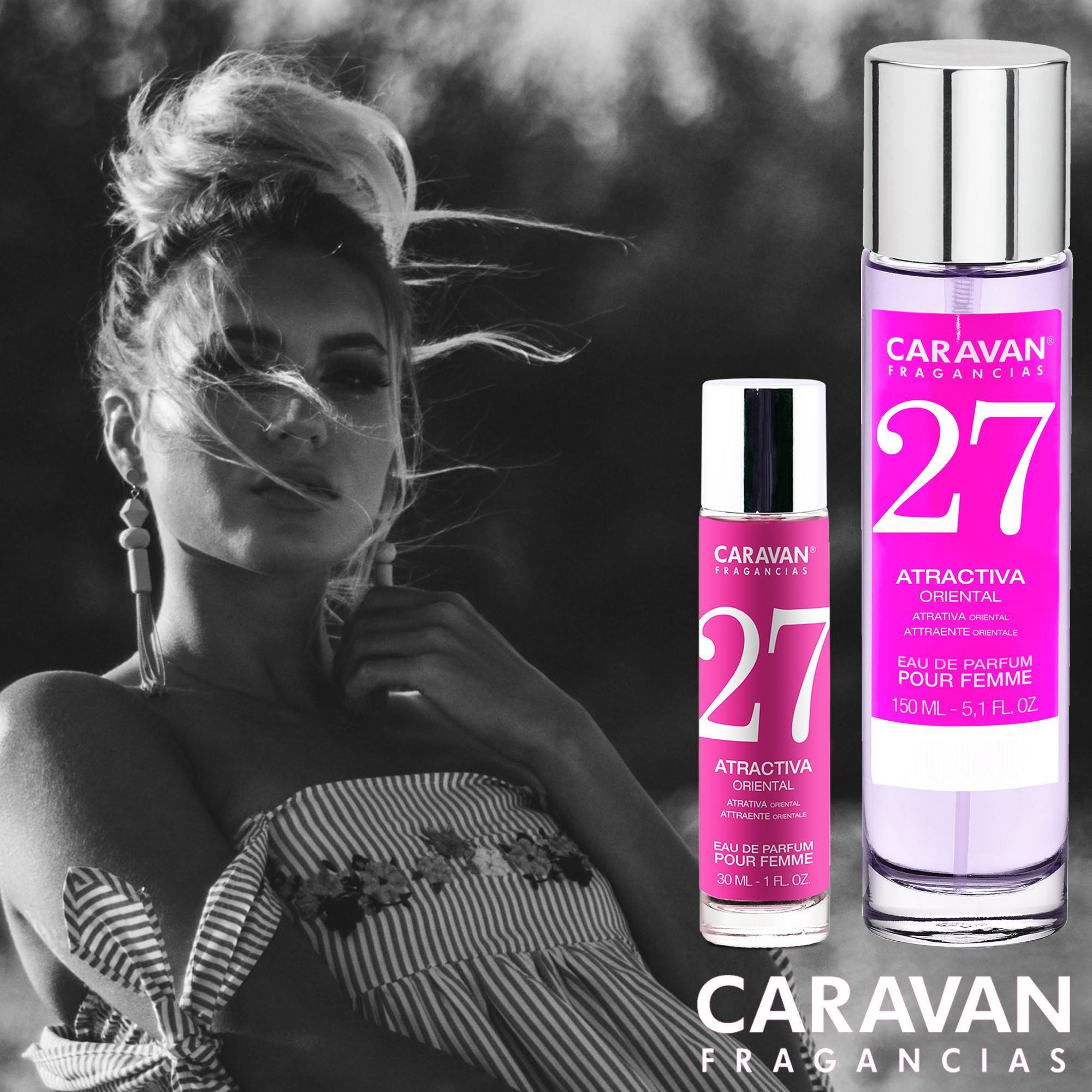 Caravan fragancias - caja de regalo con 2 perfumes: nº81 y nº27 de 150 ml, para mujer