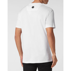 PHILIPP PLEIN Camiseta de cuello redondo y manga corta SKULL