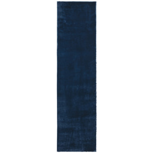 Tapis shaggy de couloir SHEEN Bleu