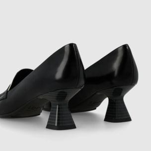 ZAPATOS DE SALÓN NEGROS Y BLANCOS KAL4904