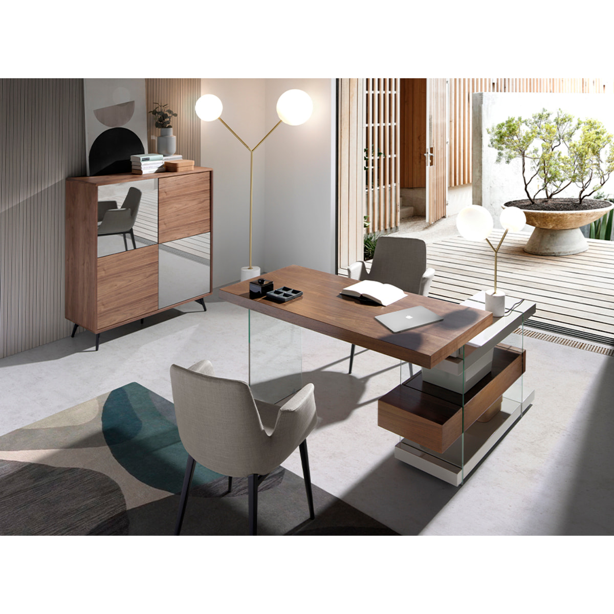 Silla Angel Cerda de tela 59x58x82cm