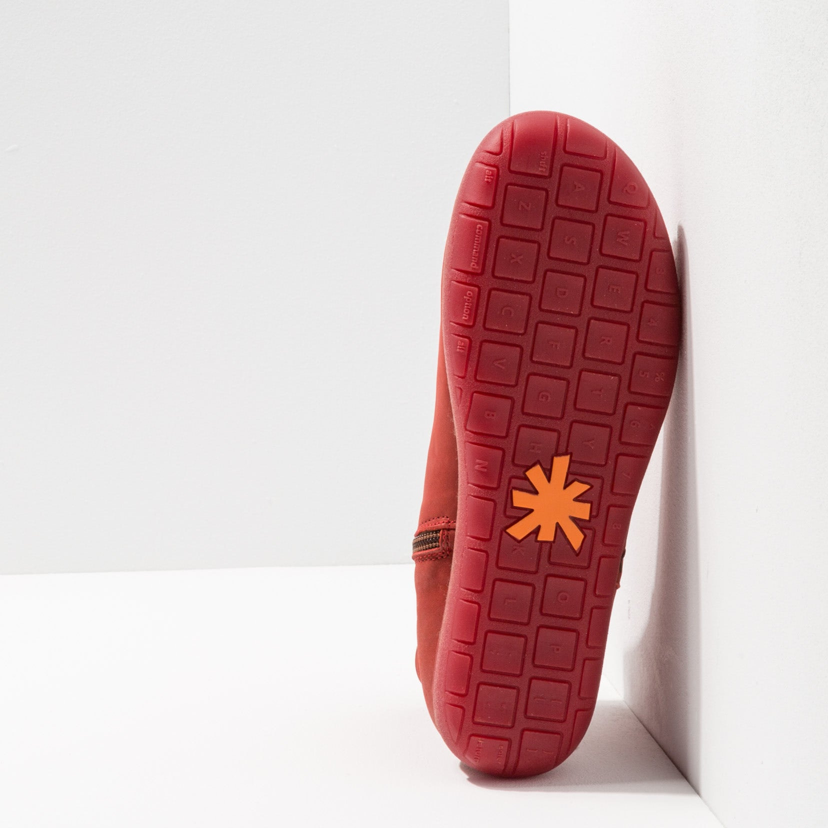 Botines 1911 NOBUCK-W CORAL /RHODES color Coral