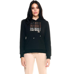 Sudadera con capucha de mujer Leone Winter Chic Boxing