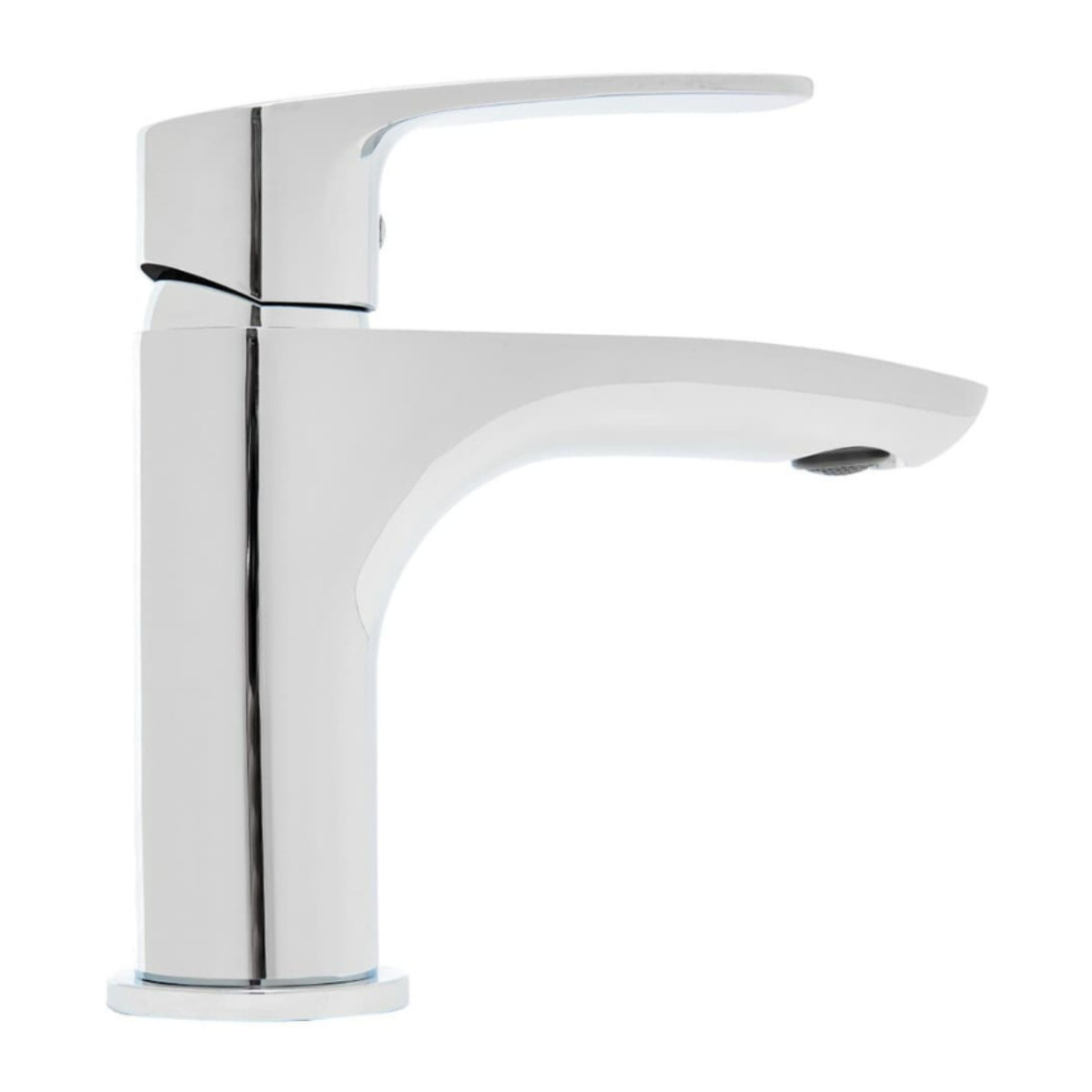 Project mitigeur de lavabo à levier, taille S, sans vidage, chrome (SATBSPRO271S)
