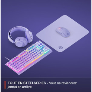 Tapis de souris STEELSERIES QcK M Lavande