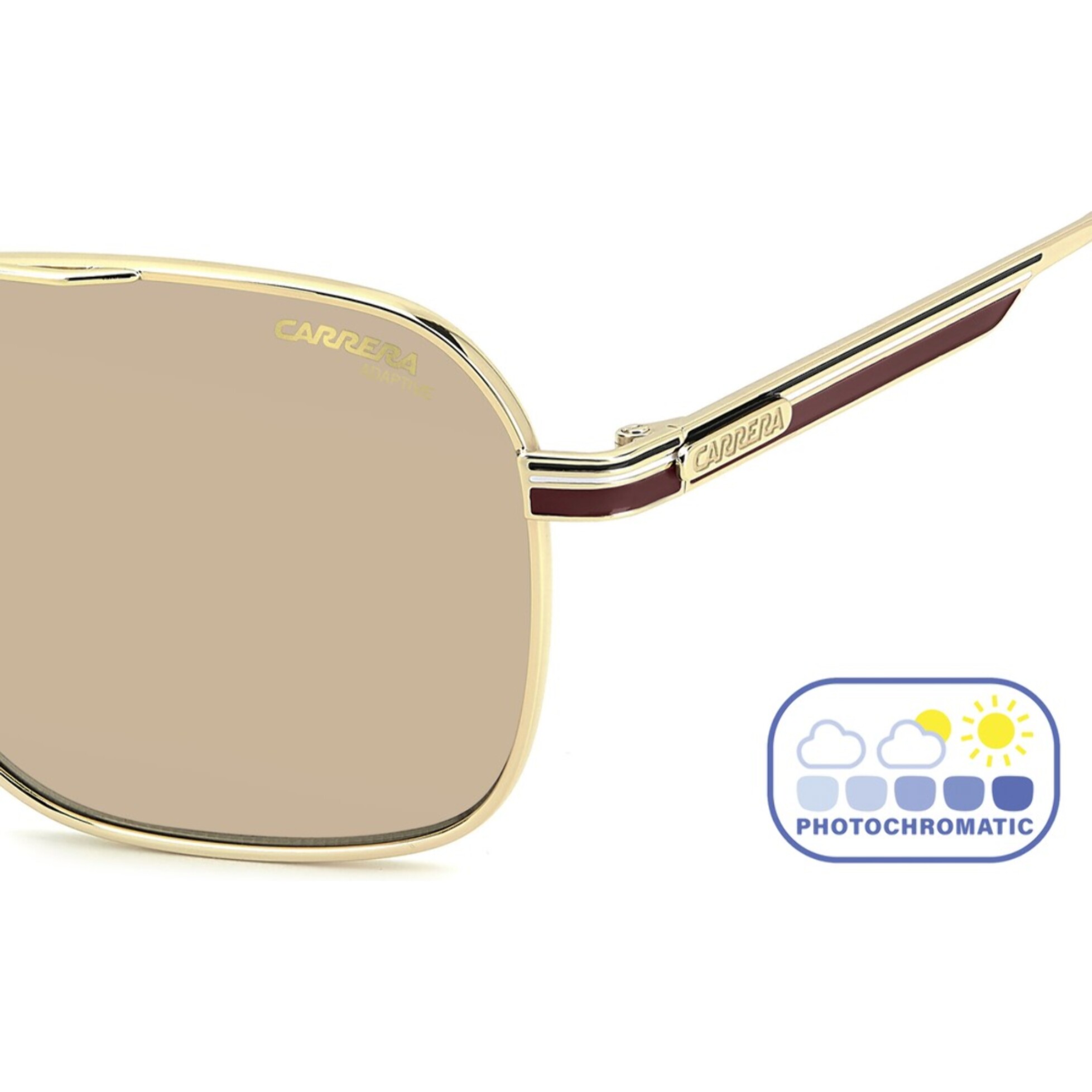 Gafas de Sol Carrera 379/S NOA Fotocromáticas de Metal Hombre 57 mm