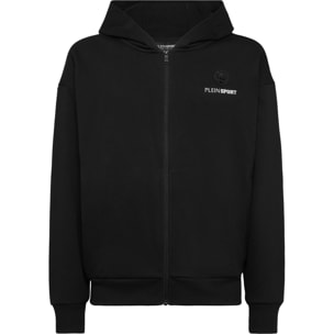 PLEIN SPORT Hooded Sweatjacket SCRATCH