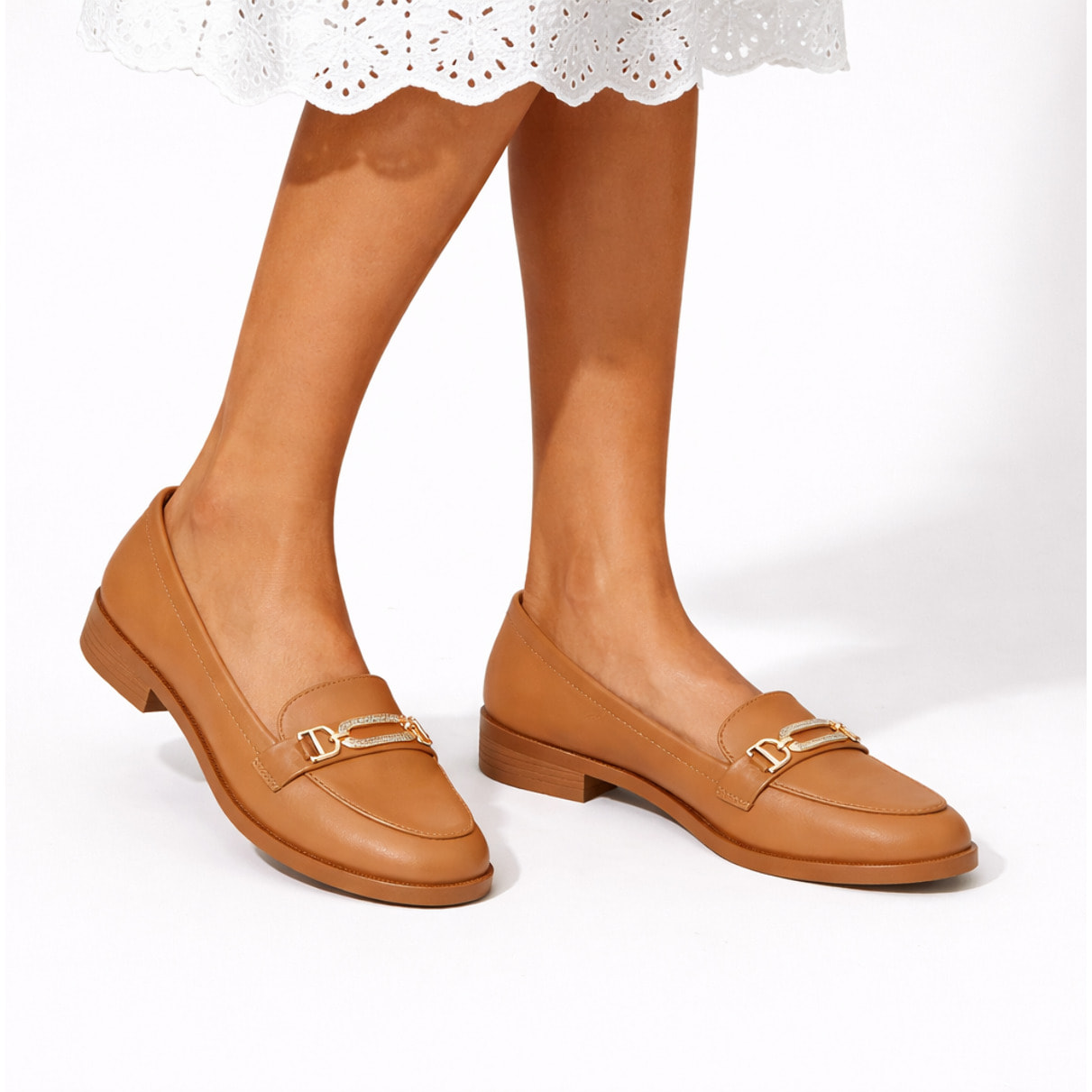 Mocassini con accessorio - tacco 2,5 cm