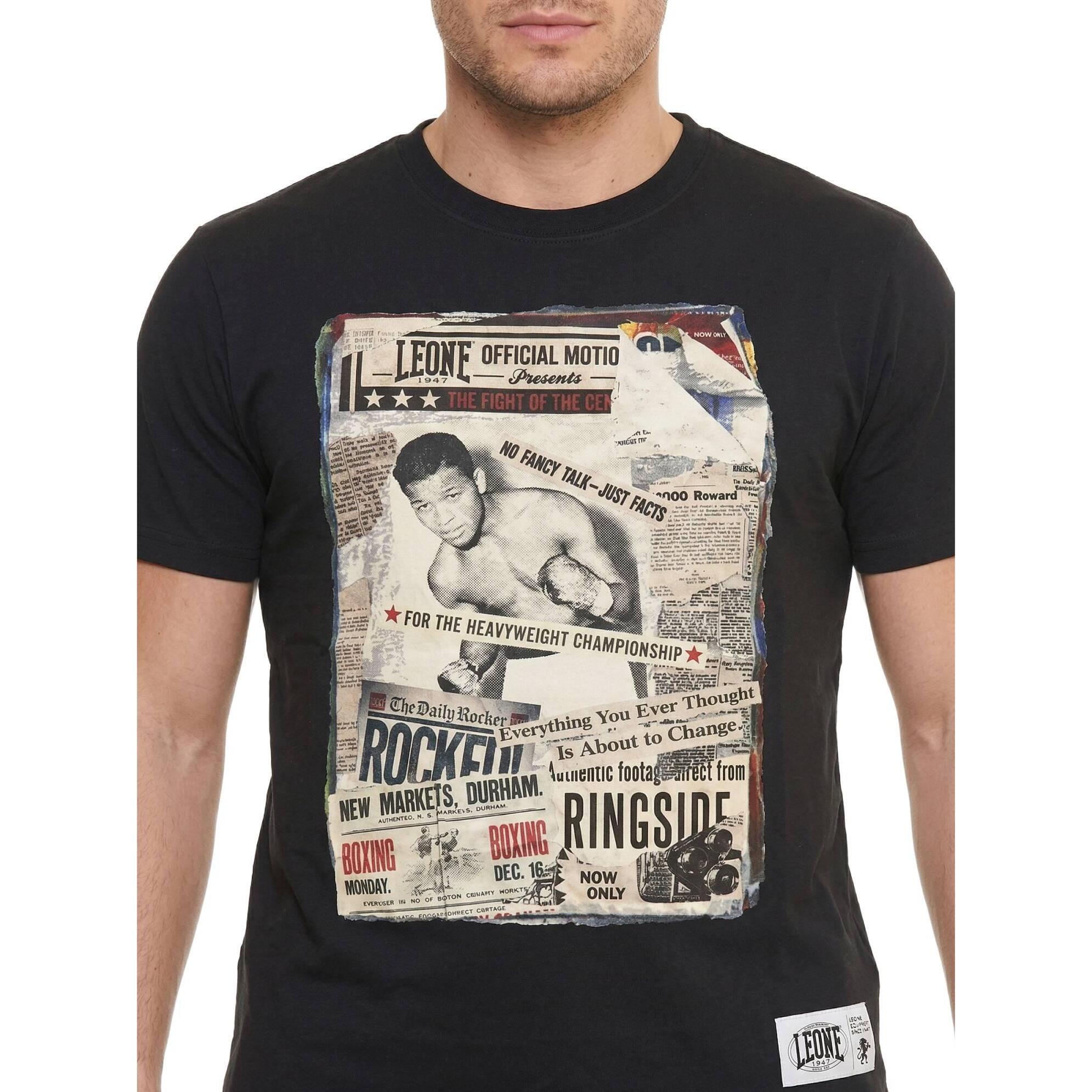 Camiseta de hombre Leone 1947 Apparel con estampado llamativo. Estilo urbano deportivo.