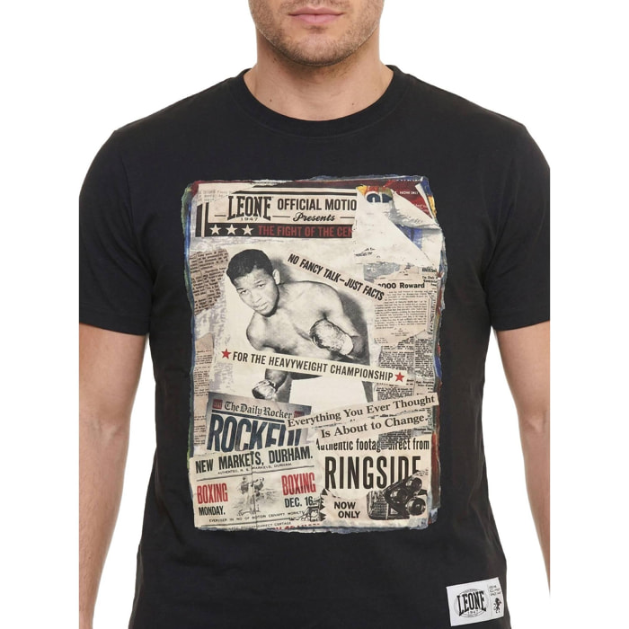 Camiseta de hombre Leone 1947 Apparel con estampado llamativo. Estilo urbano deportivo.