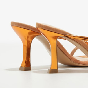 SANDALIAS NARANJAS OLGA