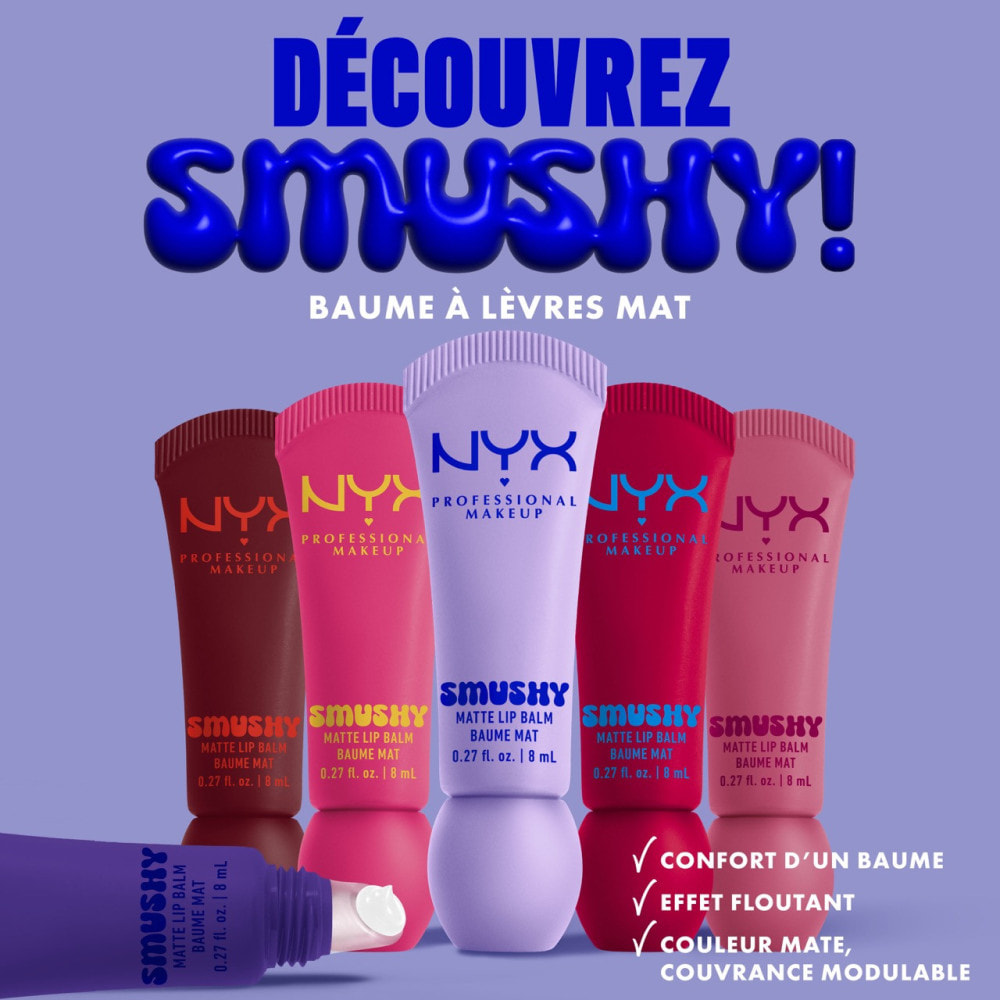 NYX Professional Makeup Smushy baume à lèvres teinté Soft Smile