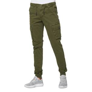 Pantalone cargo Hot Buttered Arborek Verde militare
