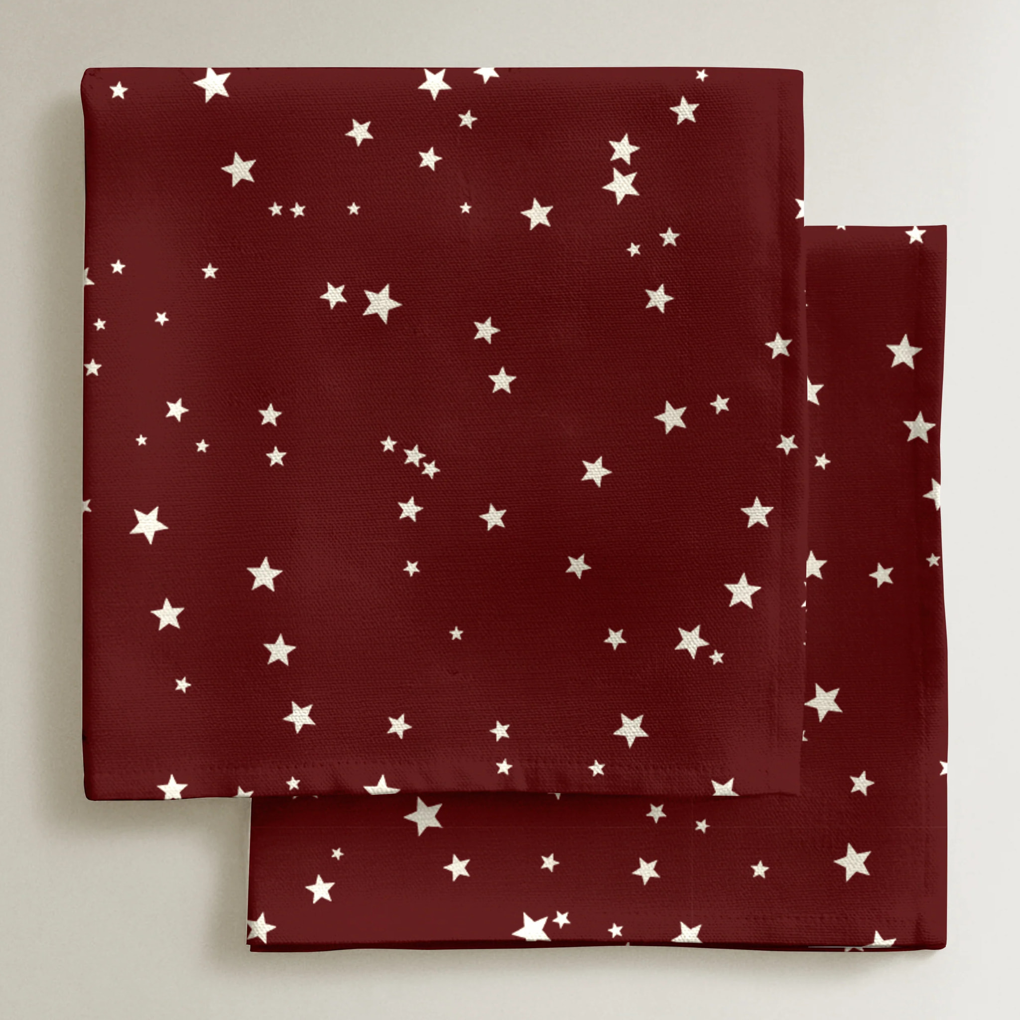 Lot de 2 serviettes Merry Christmas 23 Négatif