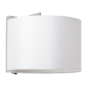 SAHARA Aplique cromo/blanco