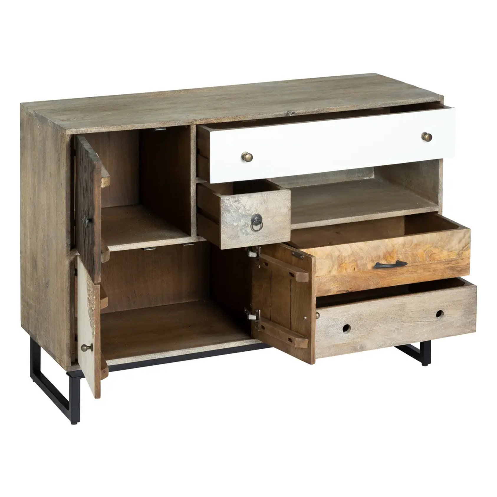 Buffet "Koval" manguier 115x80cm