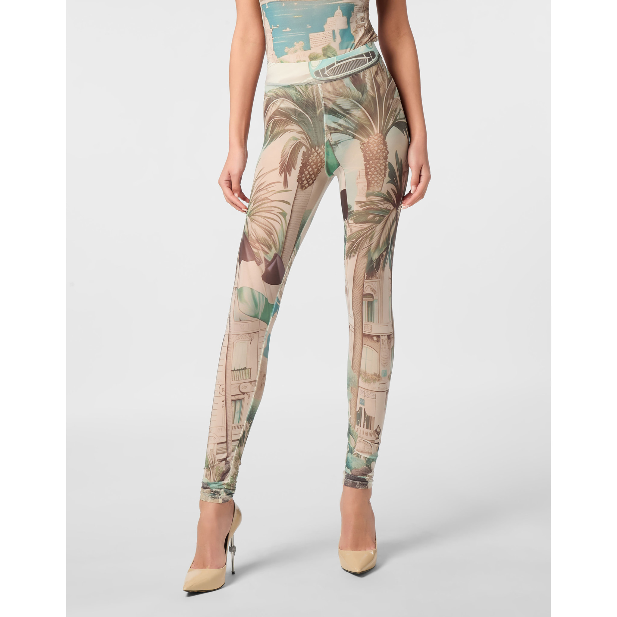PHILIPP PLEIN Leggings RACING