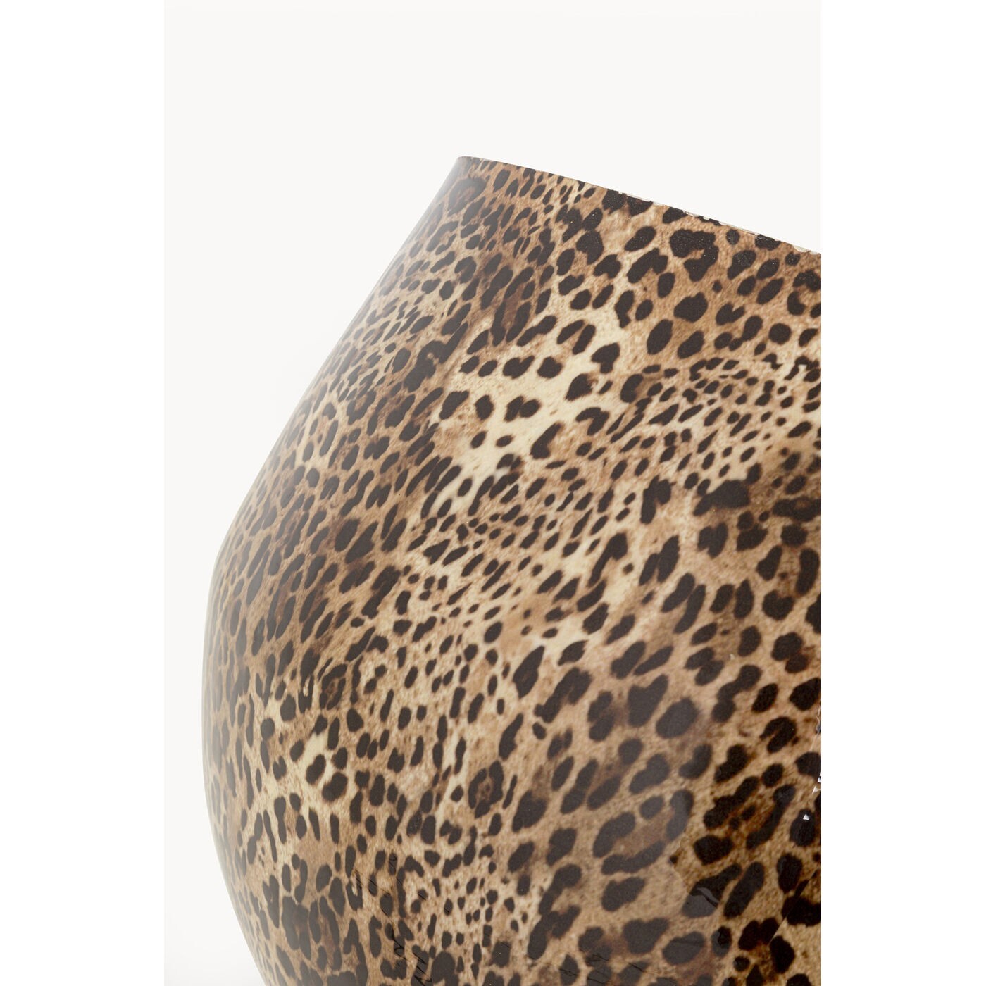 Lampe Apollon Smooth 50cm léopard Kare Design