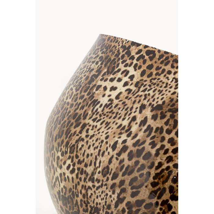 Lampe Apollon Smooth 50cm léopard Kare Design
