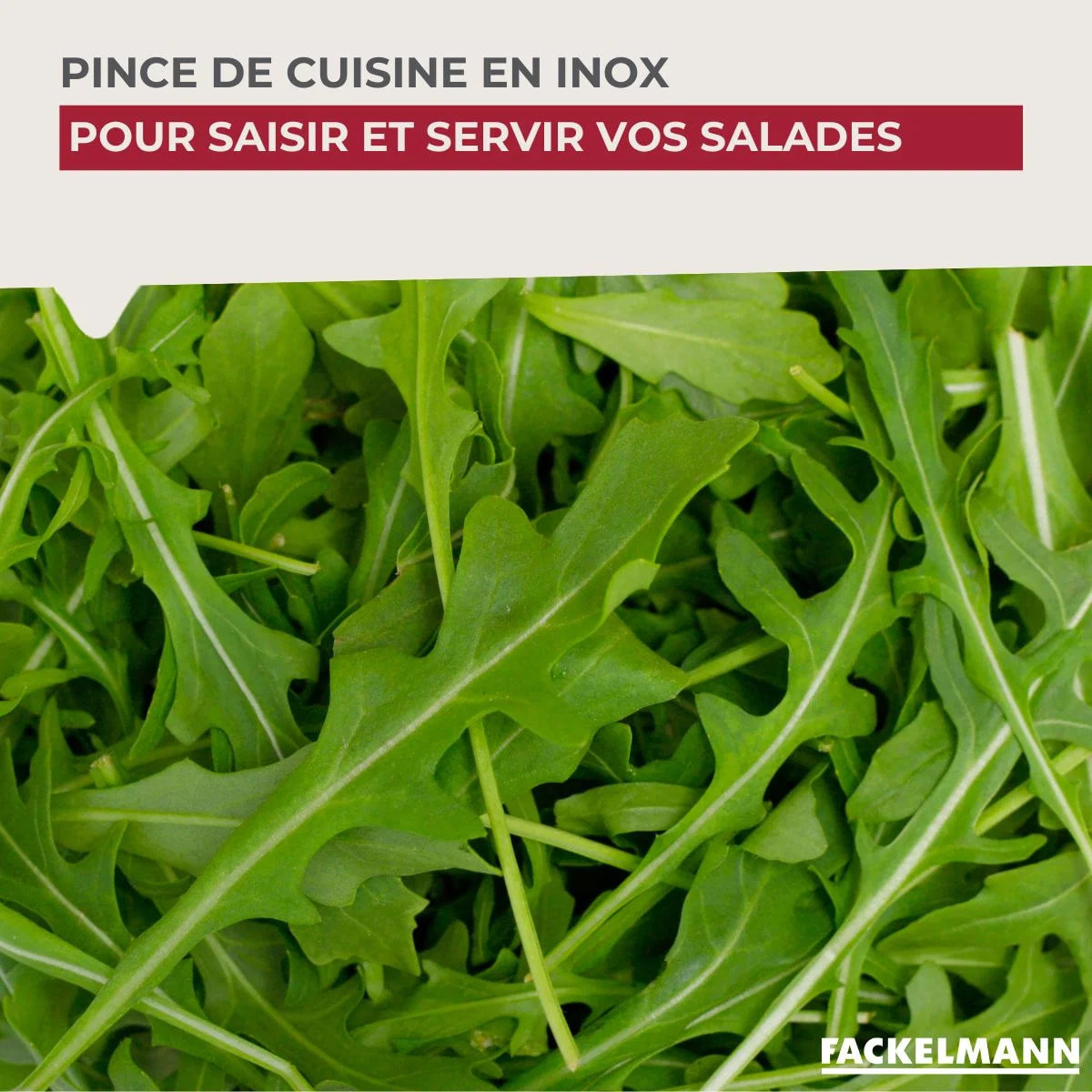 Pince à spaghettis, de cuisine en Acier inoxydable 19 cm Fackelmann