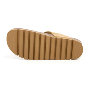 Sandalia Plataforma Marron Mujer BILLOWY MARRON