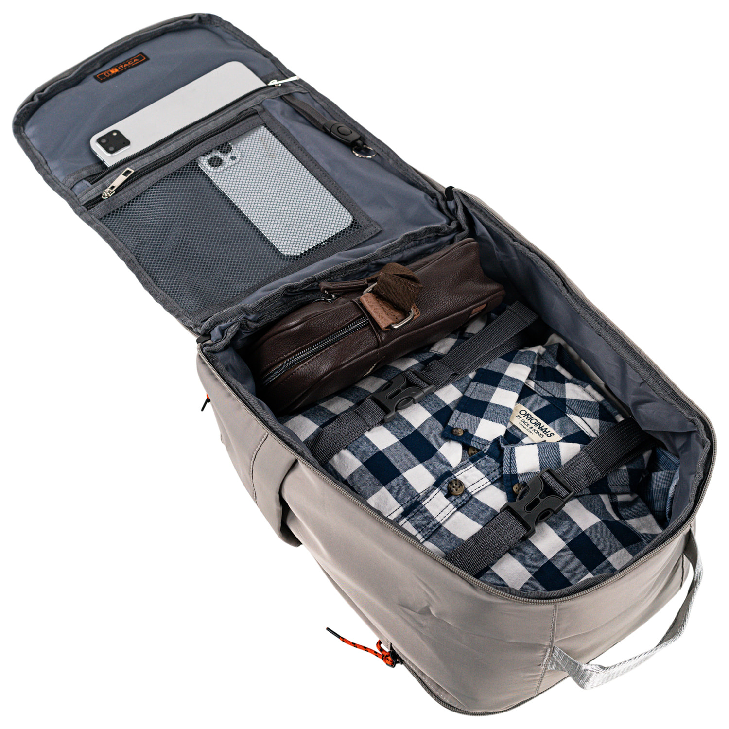 Mochila Viaje Cabina Itaca Rennes Taupe