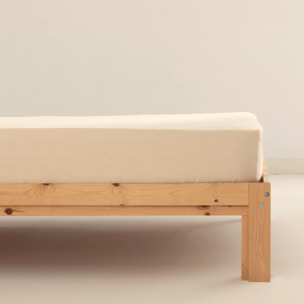 Ensemble de draps en percale 78 fils Mahón Gris