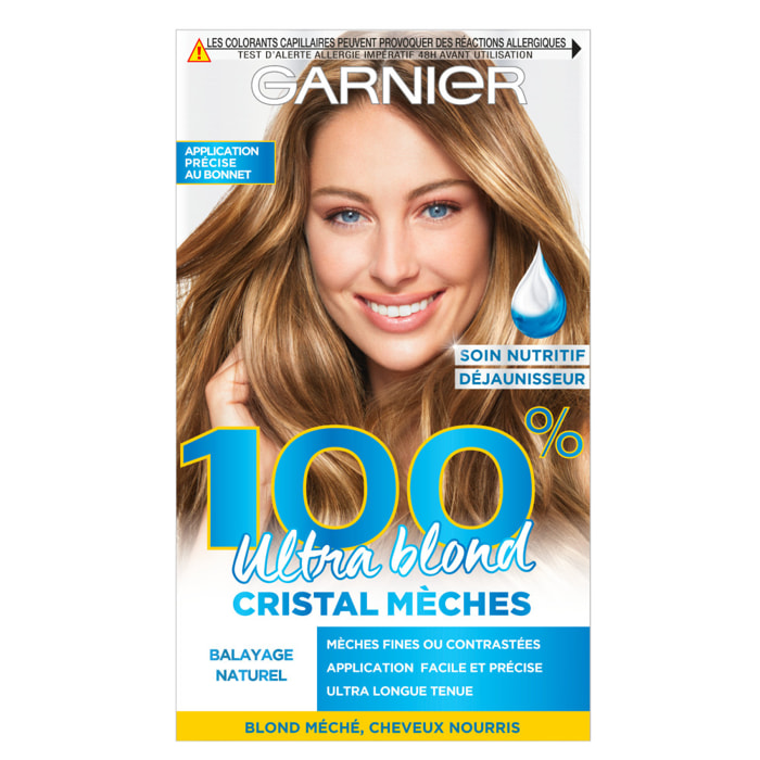 Lot de 6 - Garnier 100% Ultra Blond Cristal Mèches &