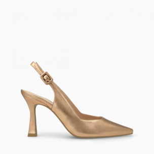 ZAPATOS DE SALÓN DORADOS MODERN