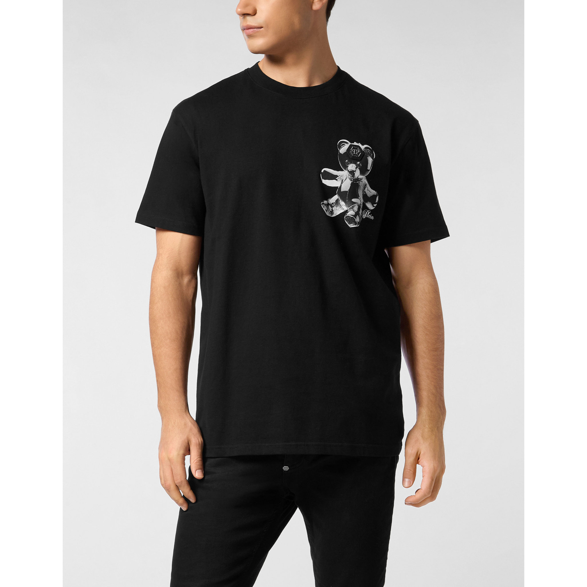 PHILIPP PLEIN Maglietta girocollo Ss TEDDY