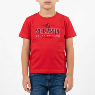 T-shirt maniche corte con logo stampato