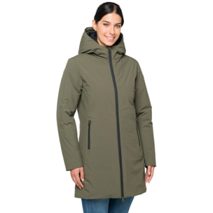 Parka ANOUK imbottito impermeabile verde