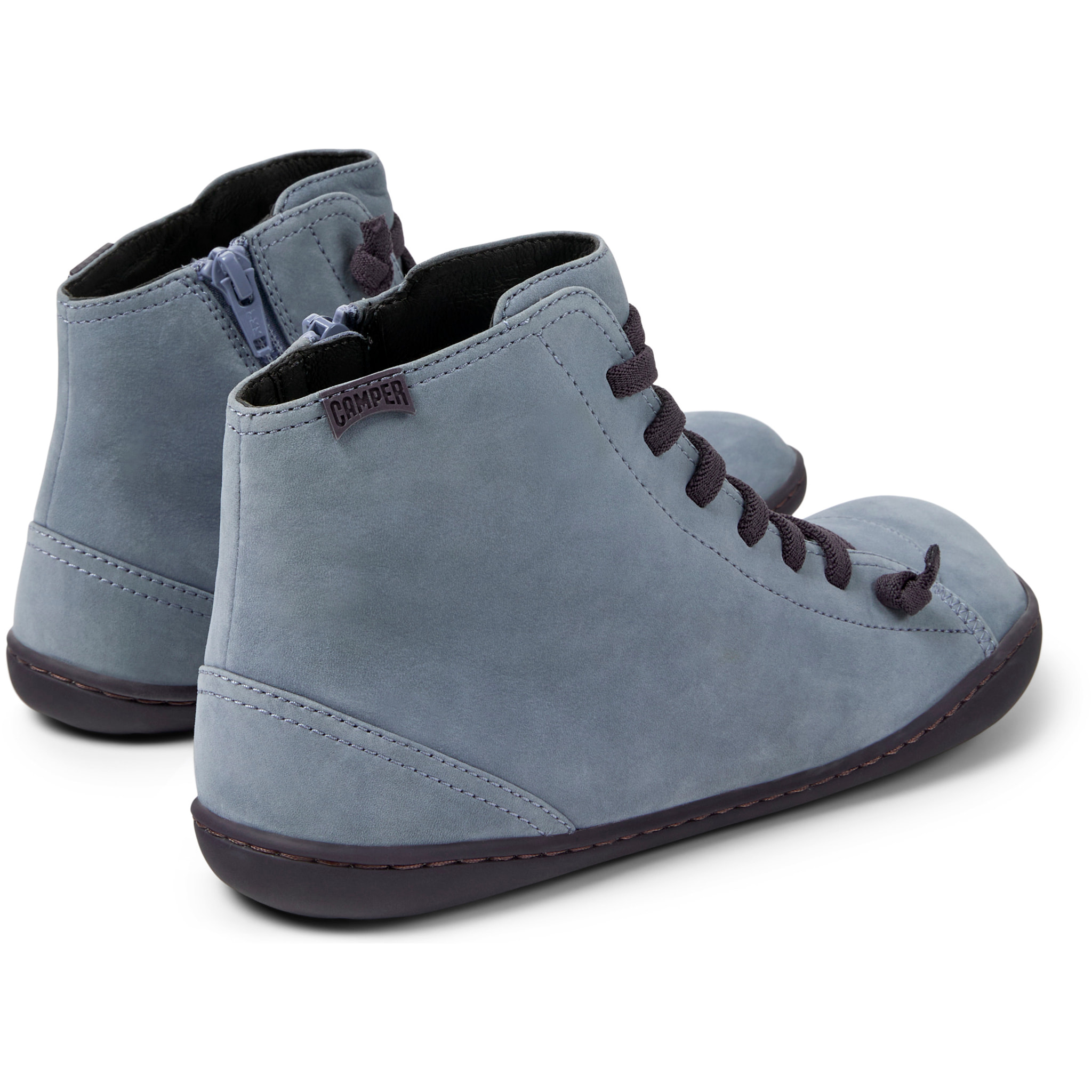 CAMPER Peu Cami - Botines Mujer Gris