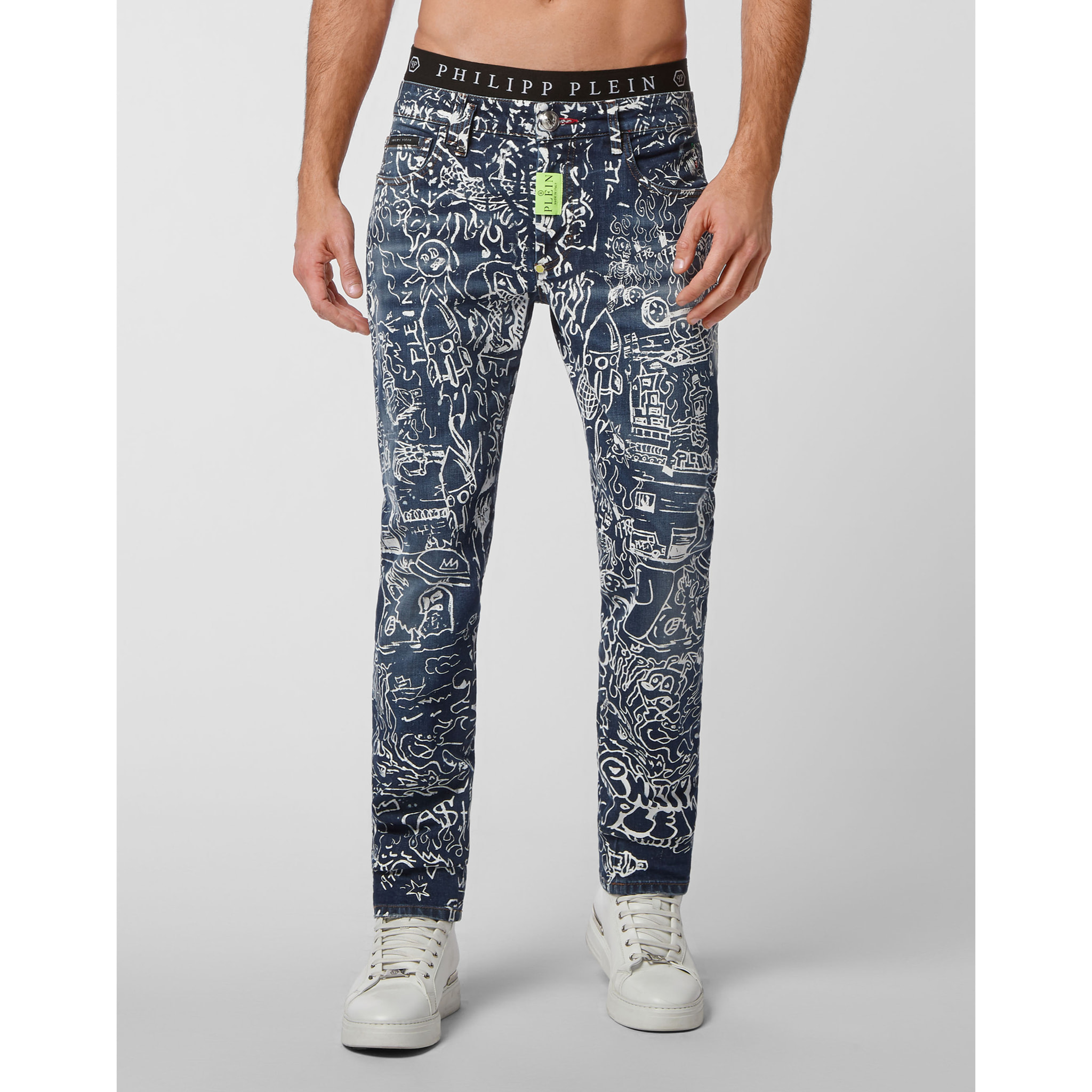 PHILIPP PLEIN Vaqueros de corte recto