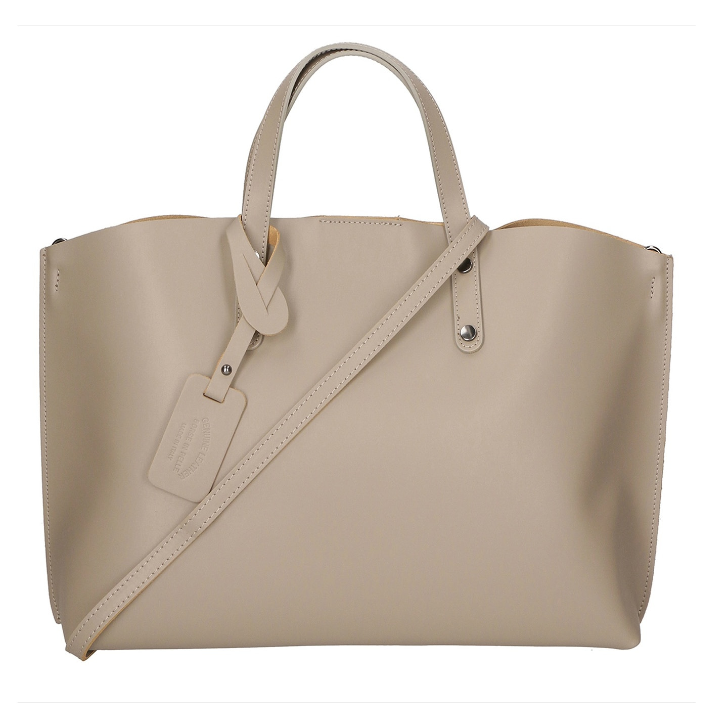 Borsa a mano da donna - Modello Lumena - Vera pelle - 48.0 x 31.0 x 11.0 cm