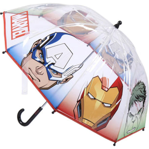 Paraguas Manual Poe Burbuja Avengers Red