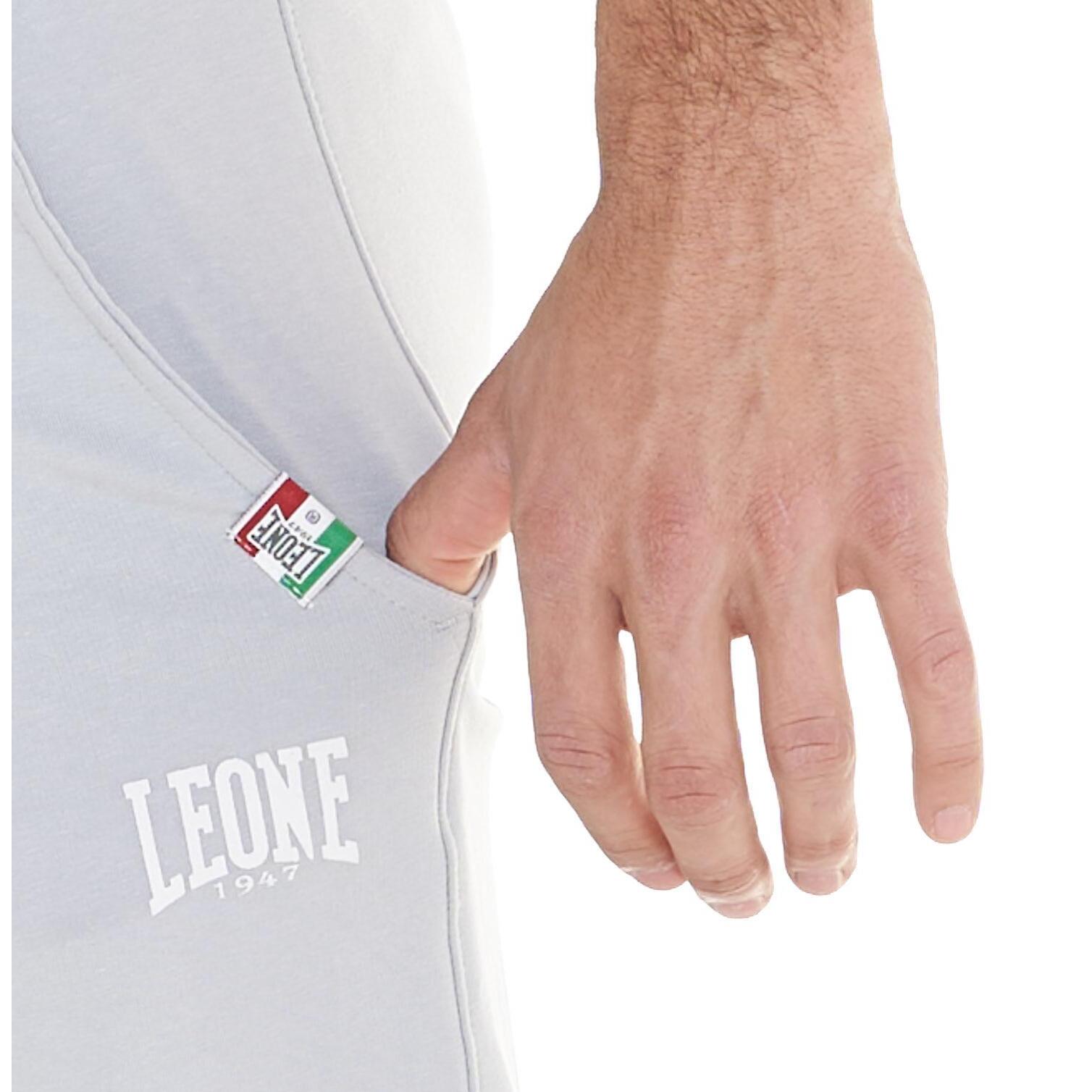 Pantaloni sportivi con polsini da uomo Leone Basic